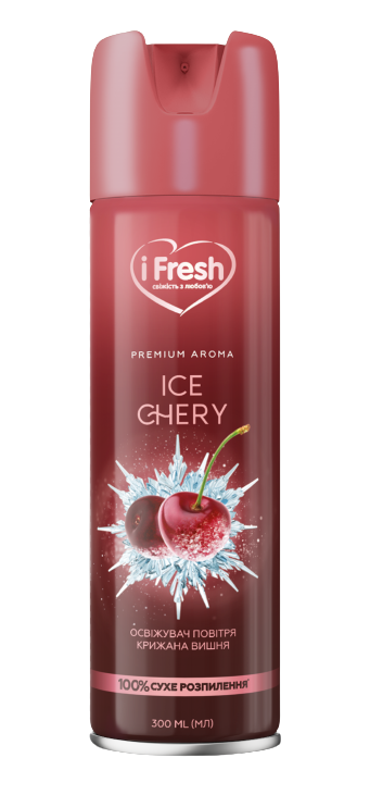 Освіжувач повітря IFRESH premium aroma ice сherry 300 мл